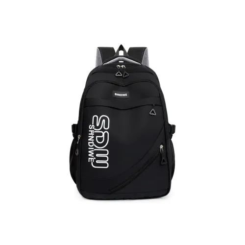 URBAN FOREST Oxford Backpack Regular Unisex Black/Burgundy/Blue/White & Red/White & Gray