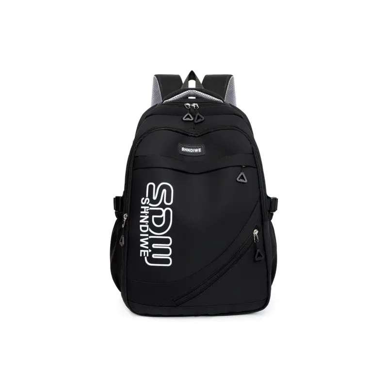 URBAN FOREST Oxford Backpack Regular Unisex Black/Burgundy/Blue/White & Red/White & Gray-0