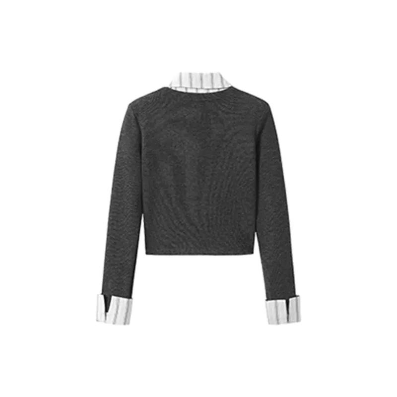 GTLA Knitwear Women's Dark Gray-1