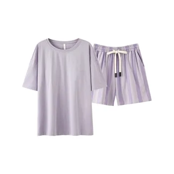 XIAFENYAN Pajama Set Women's Purple