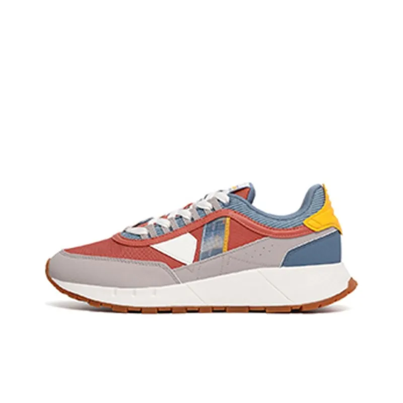 XTEP Running Shoes Men's Orange Blue Authentic Sound Unchanged Paisley Trendy Cortez-0