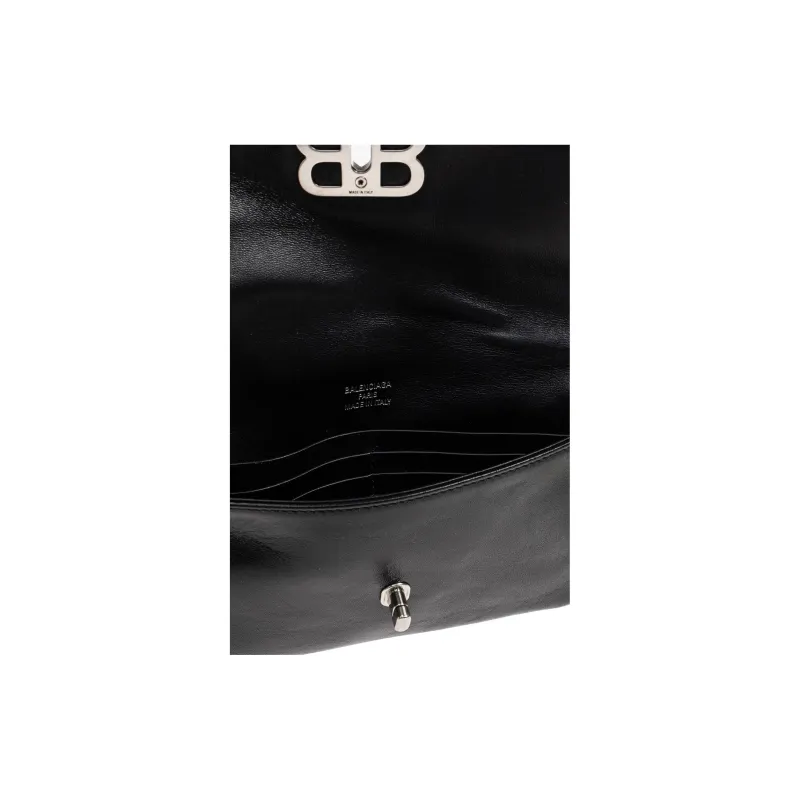 Balenciaga Bb Small Soft Flap Shoulder Bag-3