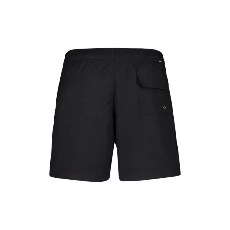 AMIRI Logo Printed Drawstring Swim Shorts-1