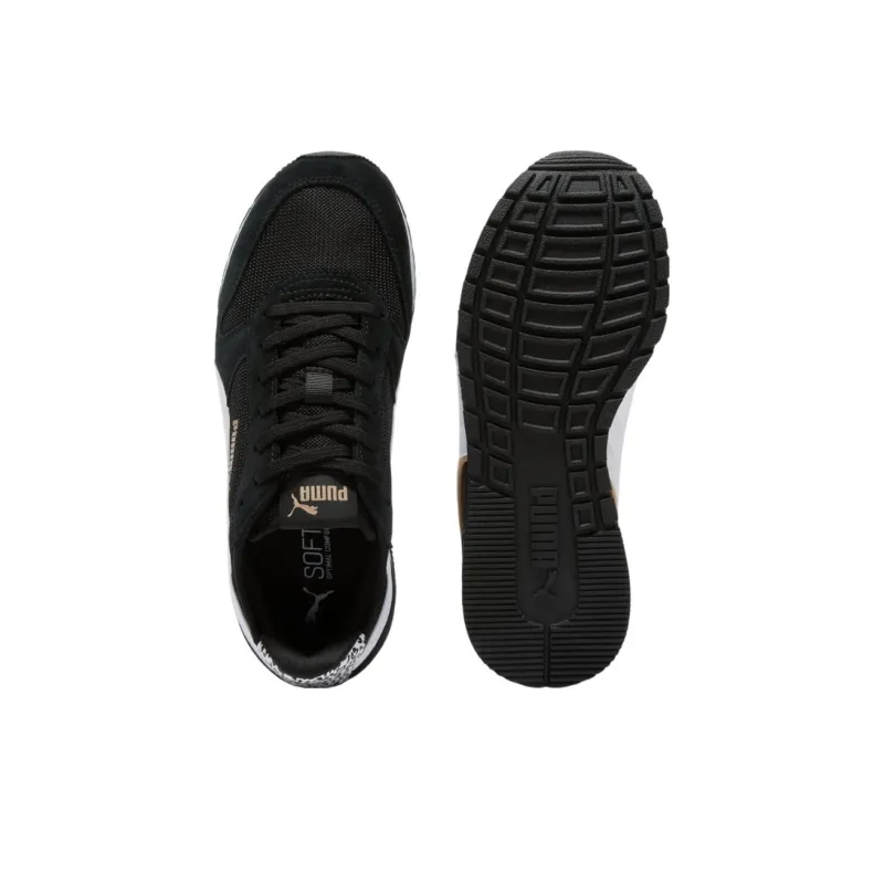 PUMA ST MILER Anti Slip Wear Resistant Low Top Casual Running Shoes Women's Black-3