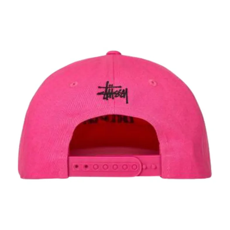 Stussy Low Profile Big Basic Snapback-3