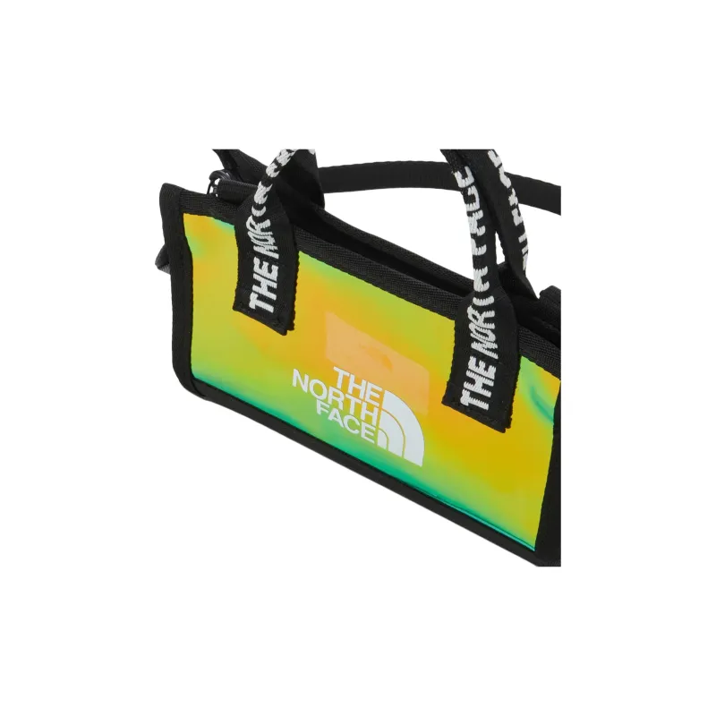 THE NORTH FACE Polyurethane Tote Bag Shopping Bag Shoulder Bag Crossbody Bag Handbag Mini Kids' Black & Multicolor-2