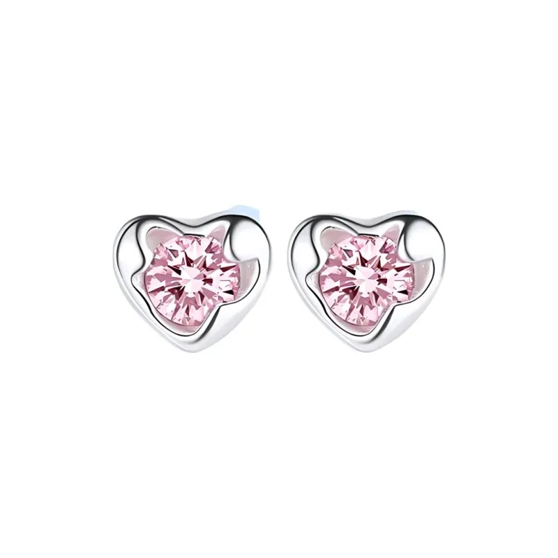 AIDO STUDIO S999 Fine Silver Stud Earrings Women's-0