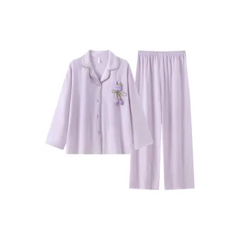 Sleeping Beauty Pajama Set Women's Light Purple