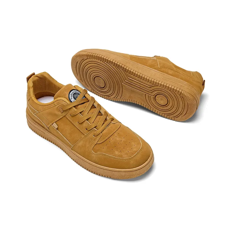 ATLETICO DE MADRID 1903 Anti-Slip Wear-Resistant Breathable Lightweight Height Increasing Low-Top Casual Shoes Men's-3