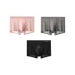 Light Brown Gray+Mystic Night Black+Xiangfei Pink
