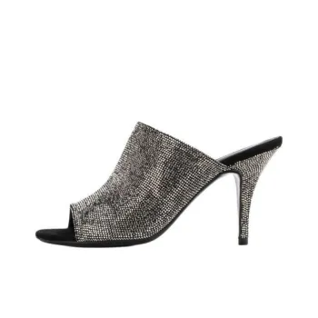 FERRAGAMO Slide Slippers Women's Black