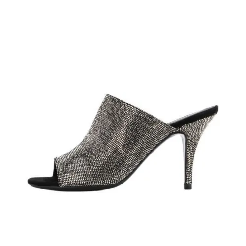 FERRAGAMO Slide Slippers Women's Black