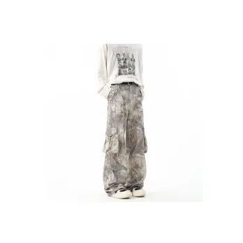 K411 Jeans Unisex Fallen Leaves Khaki