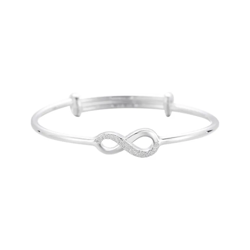 FUSSEM S999 Fine Silver Sterling Silver Bracelets Women's-0