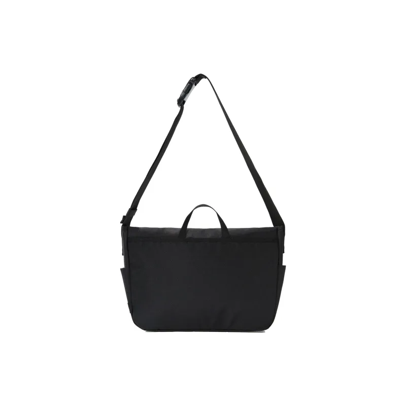 Lee Polyester Messenger Bag, Shoulder Bag Unisex Black-1