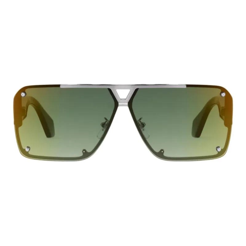 LOUIS VUITTON Metal Aviator Sunglasses Men's Black-0