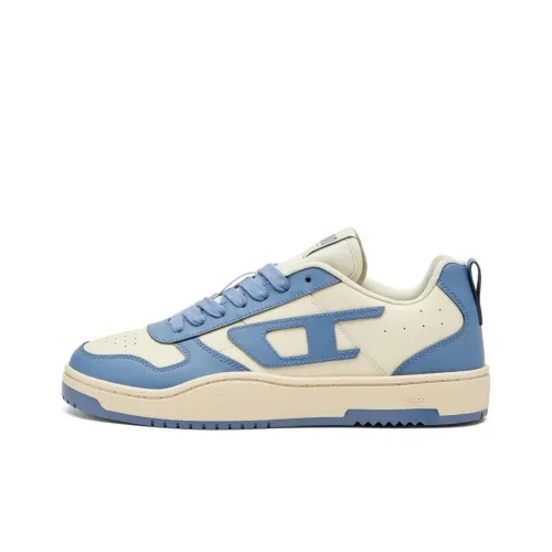 DIESEL S-Ukiyo V2 Low-Top Skateboard Shoes Men's Blue White
