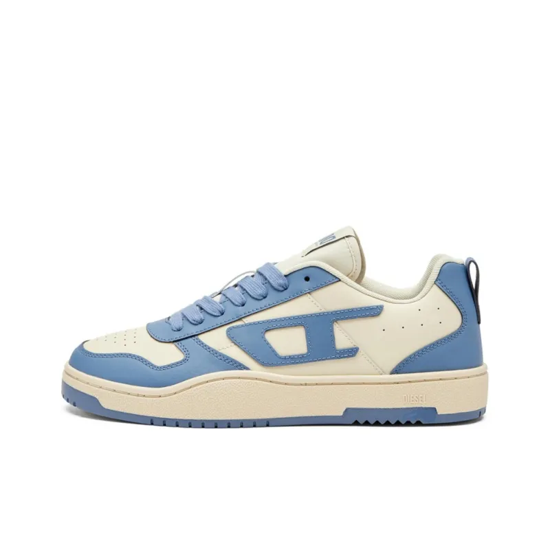 DIESEL S-Ukiyo V2 Low-Top Skateboard Shoes Men's Blue White-0