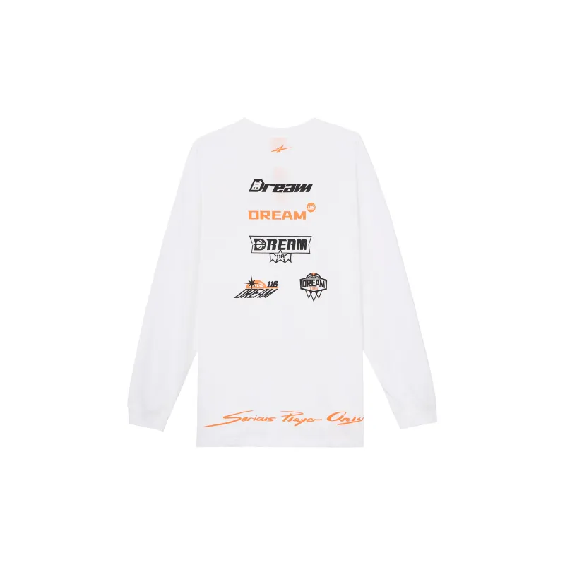 Serious Player Only T Shirt Men's White-1