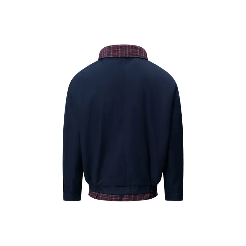VINMUK Jackets Unisex Navy Blue-1