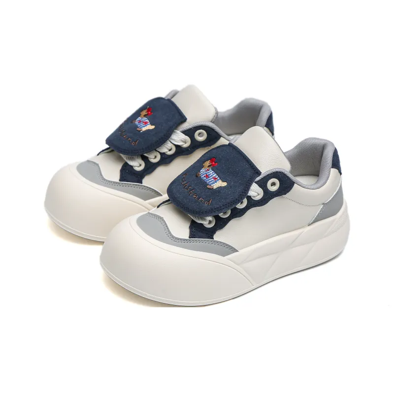 TUOPIN Anti Slip Wear Resistant Low Top Skateboard Shoes Women's-1