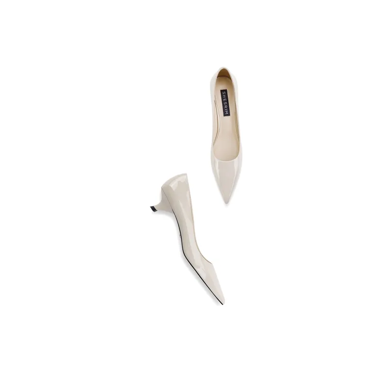Shesrim Flared Heel High Heels Women's-5