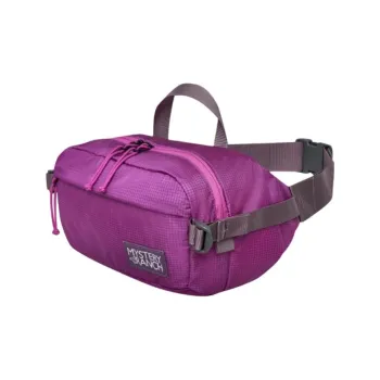 MYSTERY RANCH Nylon Shoulder Bag Crossbody Bag Sling Bag Fanny Pack Unisex Gray Purple