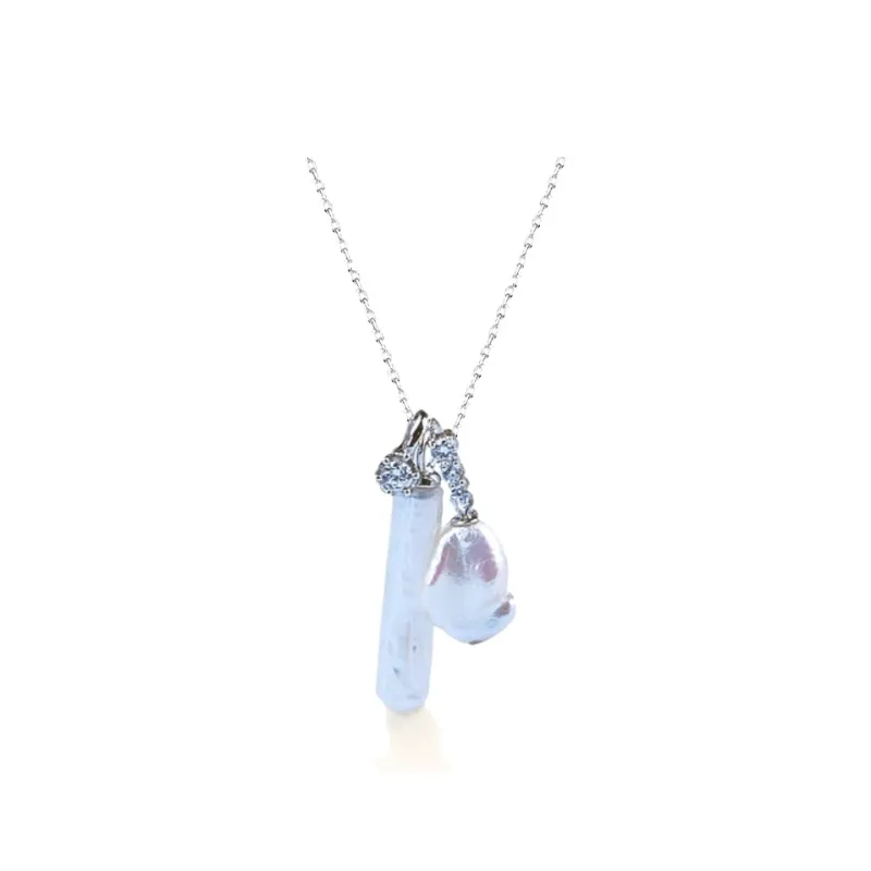 ANGEPERLE Pearl Necklaces Women's-0