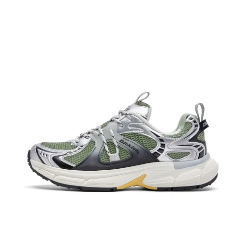 Dickies Low-Top Chunky Sneakers Men's Light Green Silver