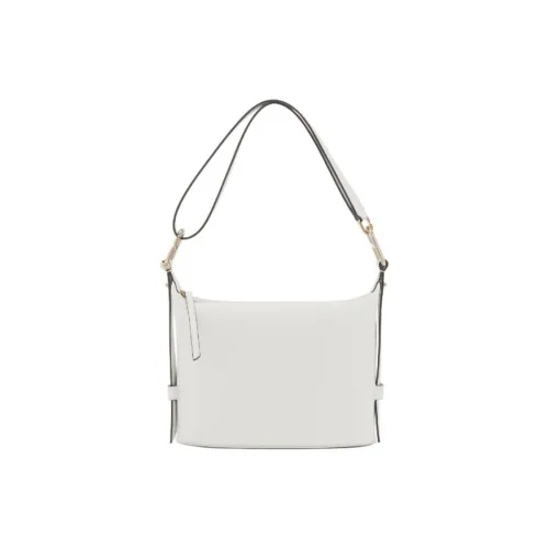 Furla Calfskin Handbag Medium Size Women's White