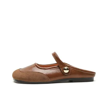 Than Than Me Rubber Sole Slip Resistant Wrap toe Slippers Women's