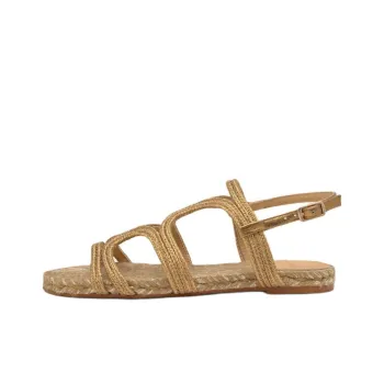 Castañer Pitra Roman Sandals 2cm Women's Antique Gold