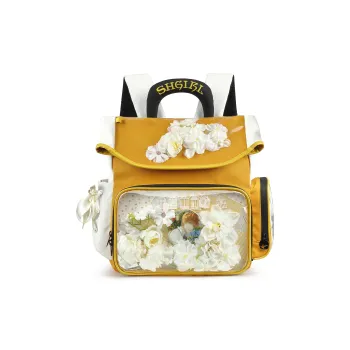 SHORT HAIR GIRL Membrana Dermalis Backpack Regular Women's Multicolor