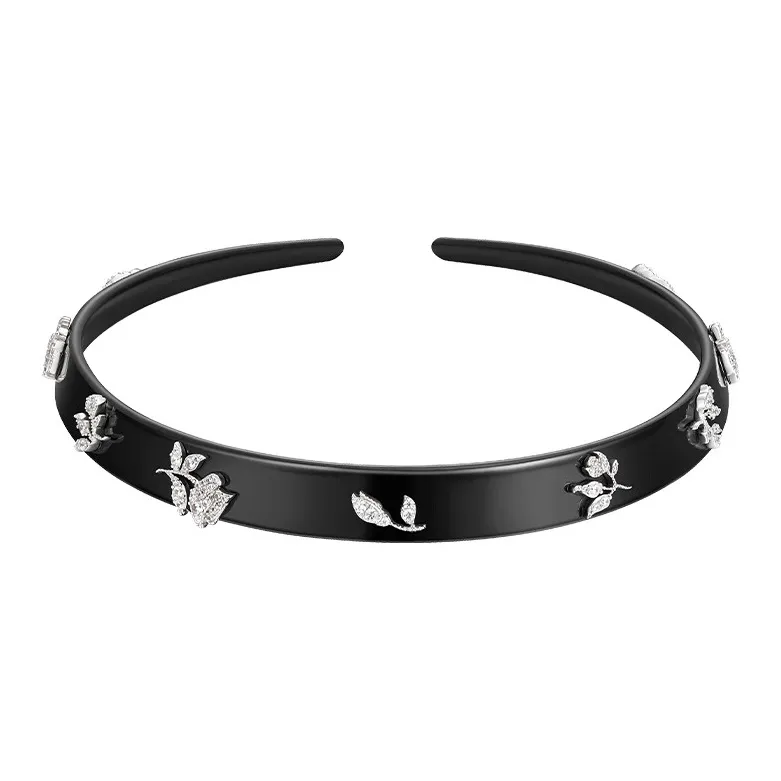 YVMIN Crystal embellished Headband-2