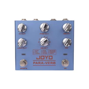 JOYO Zhuole R 31 Para Verb Electric Guitar Stompbox Effect Stereo Reverb Effect Guitar Accessories