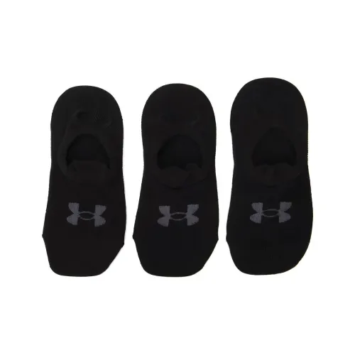 Under Armour Ankle Socks Unisex 3 Pack Black