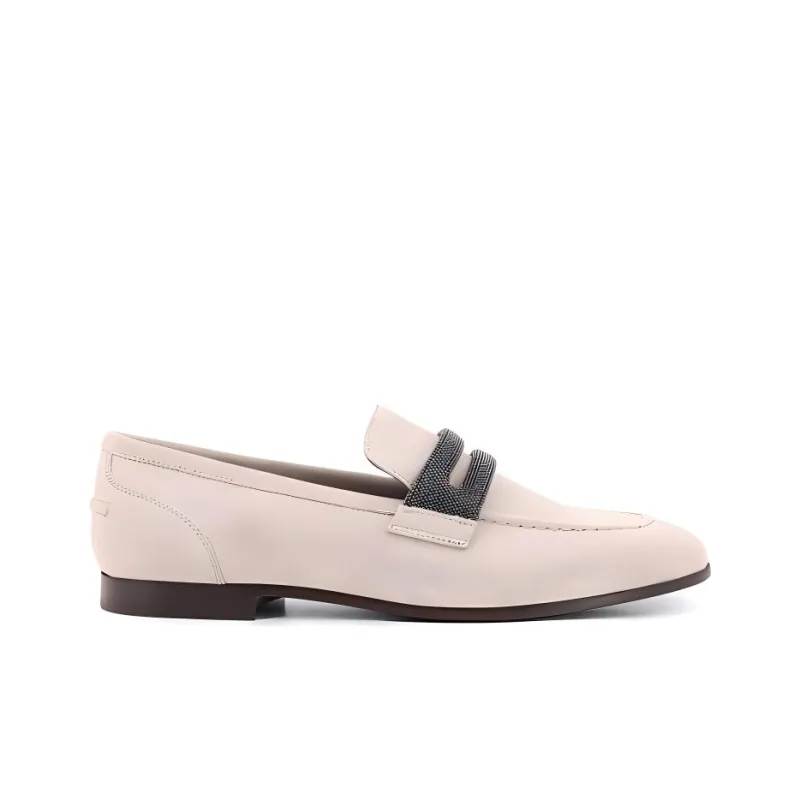 Brunello Cucinelli Bead Embellished Loafers Women's-1