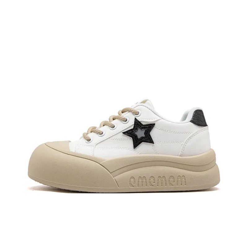 RENBEN Abrasion Resistant Lightweight Height Increasing Low Top Skateboard Shoes Women's-12