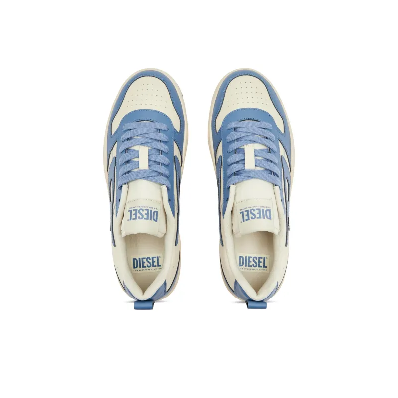 DIESEL S-Ukiyo V2 Low-Top Skateboard Shoes Men's Blue White-5