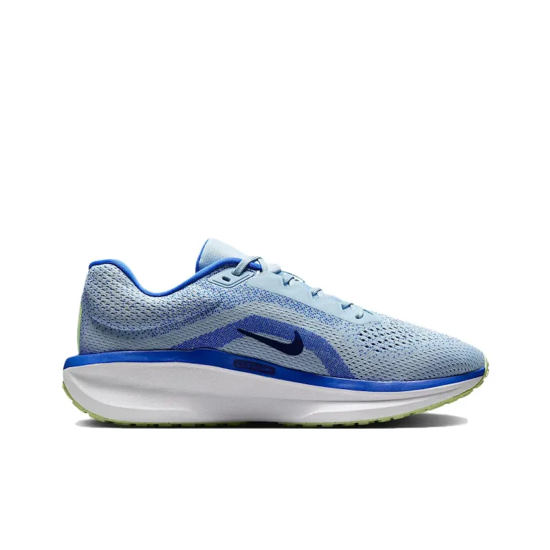 Nike Winflo 11 Anti Slip Wear Resistant Low Top Casual Running Shoes Men's Blue-1