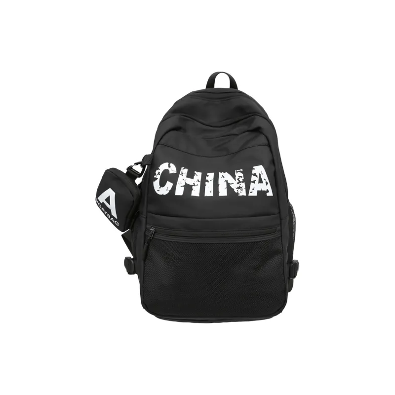 CORE BIRD Nylon Backpack Unisex Multicolor-6