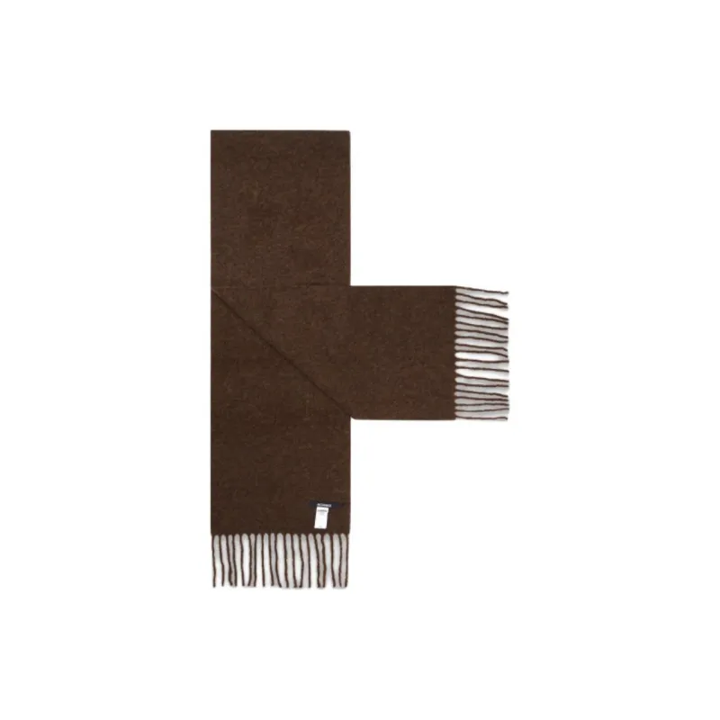 Jacquemus Logo Patch Fringed Scarf-3