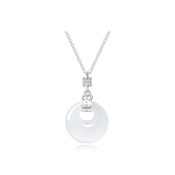 Lao Feng Xiang Chalcedony Necklaces Women's