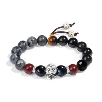 Master Kim Obsidian Bracelets Unisex
