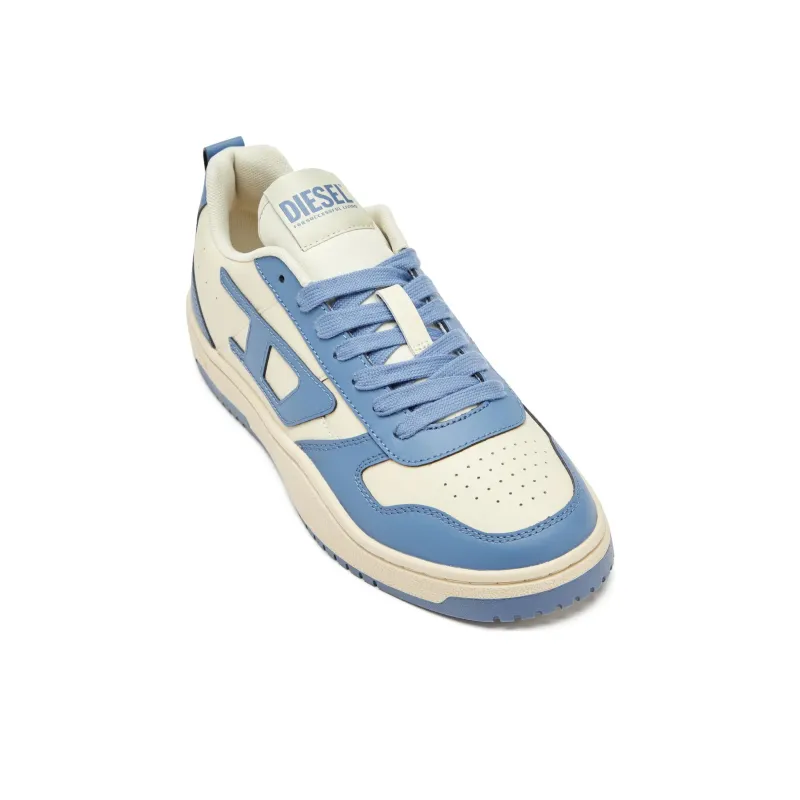 DIESEL S-Ukiyo V2 Low-Top Skateboard Shoes Men's Blue White-3
