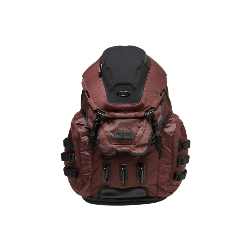 Oakley Nylon Backpack Unisex Dark Red-0