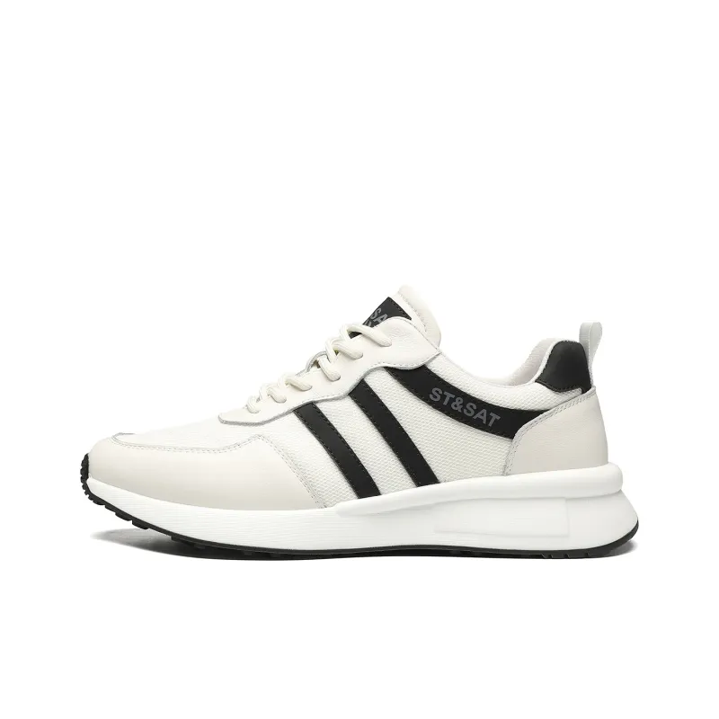 ST&SAT Fashion Breathable Lightweight Athletic Shoes For Men Versatile Casual Shoes-6