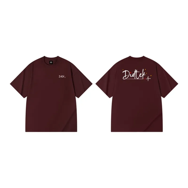 DIDTEK Drop Shoulder Sleeve Short Sleeved T Shirts Unisex-14