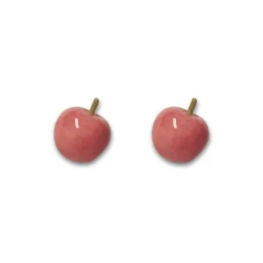 LuluCanaan Glass Stud Earrings Women's-0