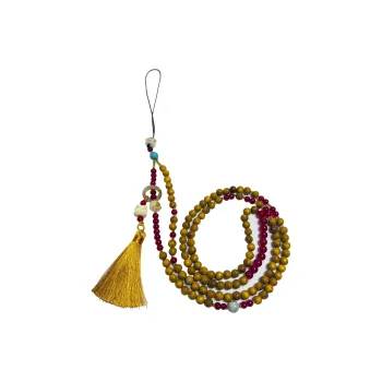 ERXI Golden Sandalwood Necklaces Unisex